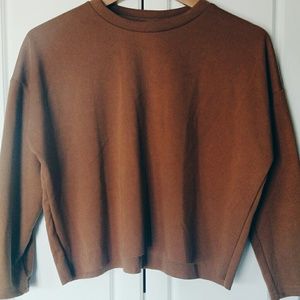 Choies Mustard Long Sleeved Top